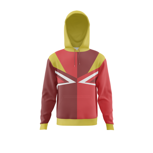 Flame Apex 3 Premium Bowling Hoodie front view