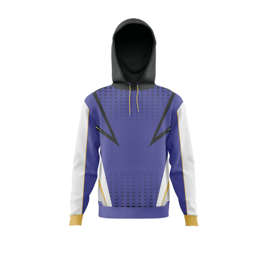 Front view of Shadow Wing Bowling Premium Hoodie by Total Package LLC