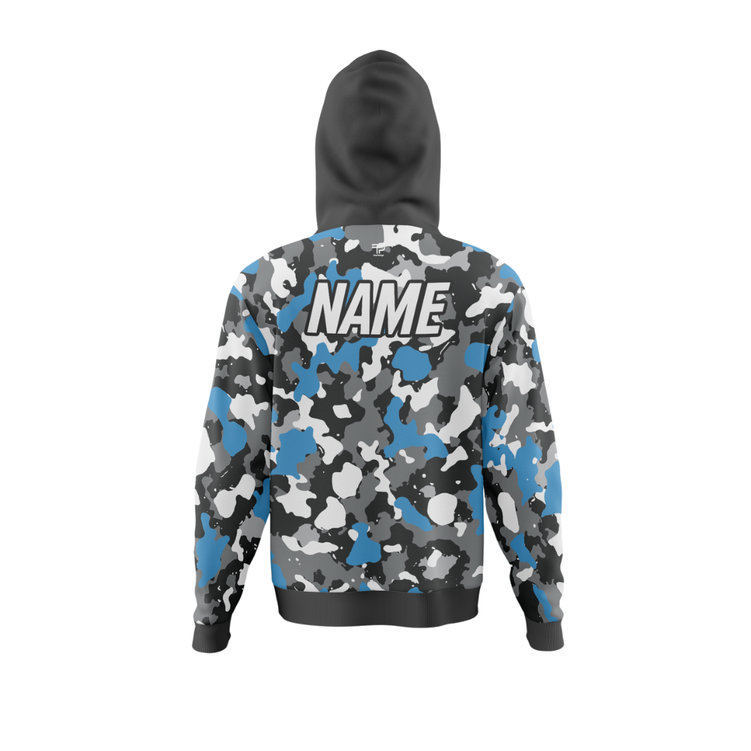 Front view of Steel Claws 4 Premium Bowling Hoodie by Total Package