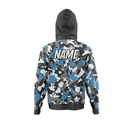 Front view of Steel Claws 4 Premium Bowling Hoodie by Total Package
