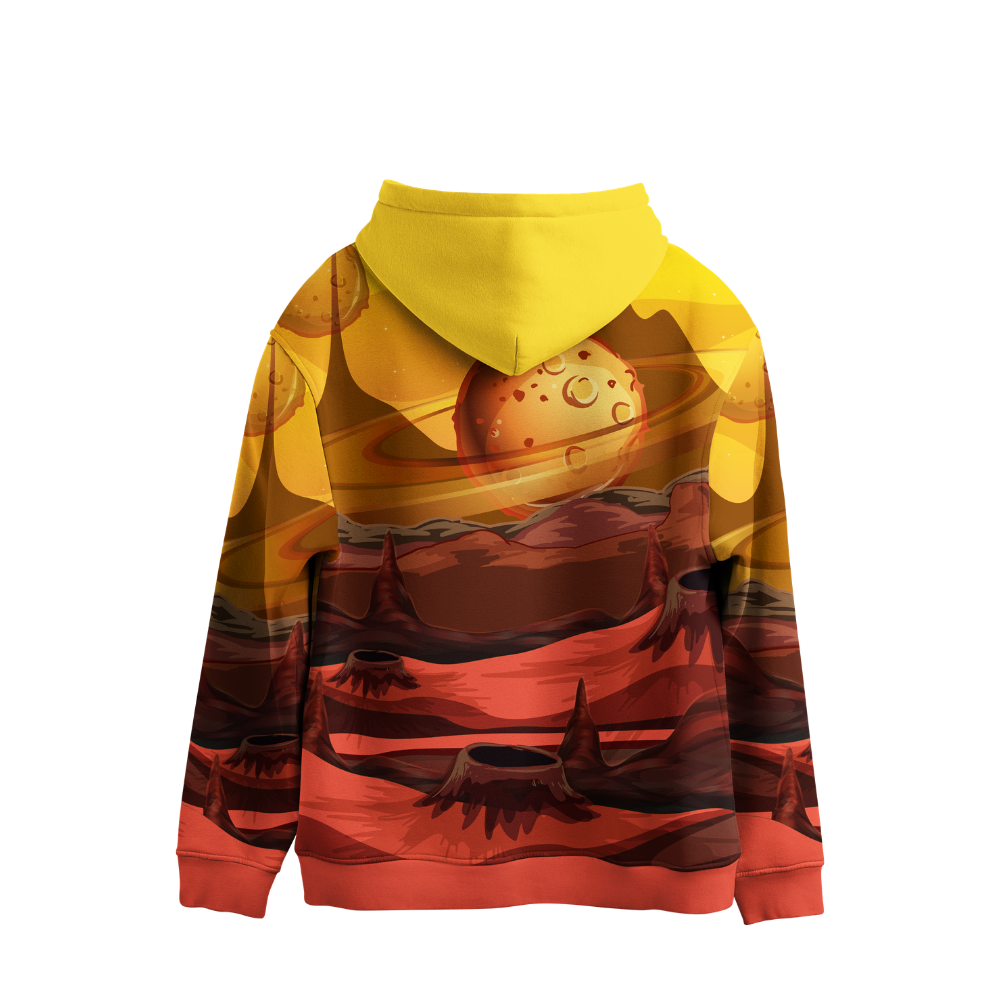 Cosmic Desert Planet Hoodie