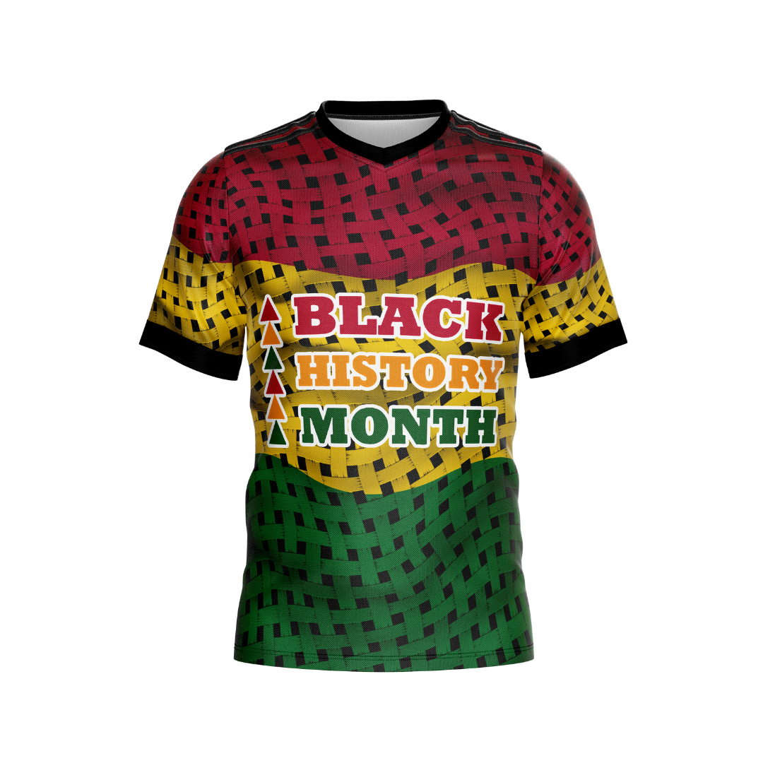 Black History Month Premium Jersey with a bold, commemorative design.