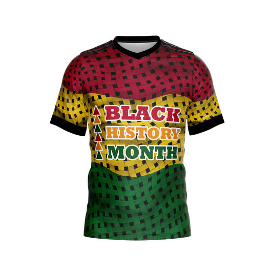 Black History Month Premium Jersey with a bold, commemorative design.