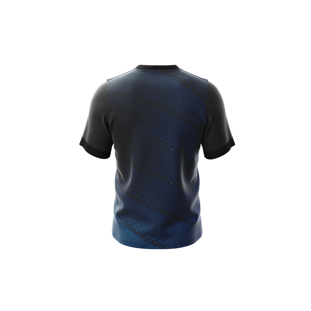 Blue Eclipse Bowling Jersey