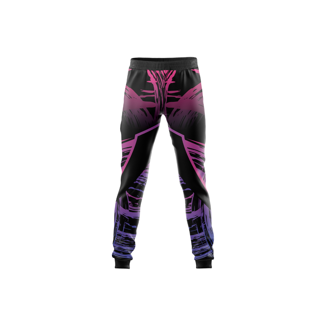 Dark Slash Premium Athletic Pants front view