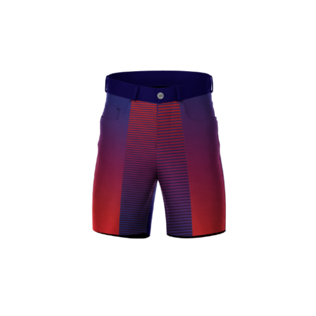 Gradient Sport Shorts with flexible, breathable design for comfort during workouts and training.