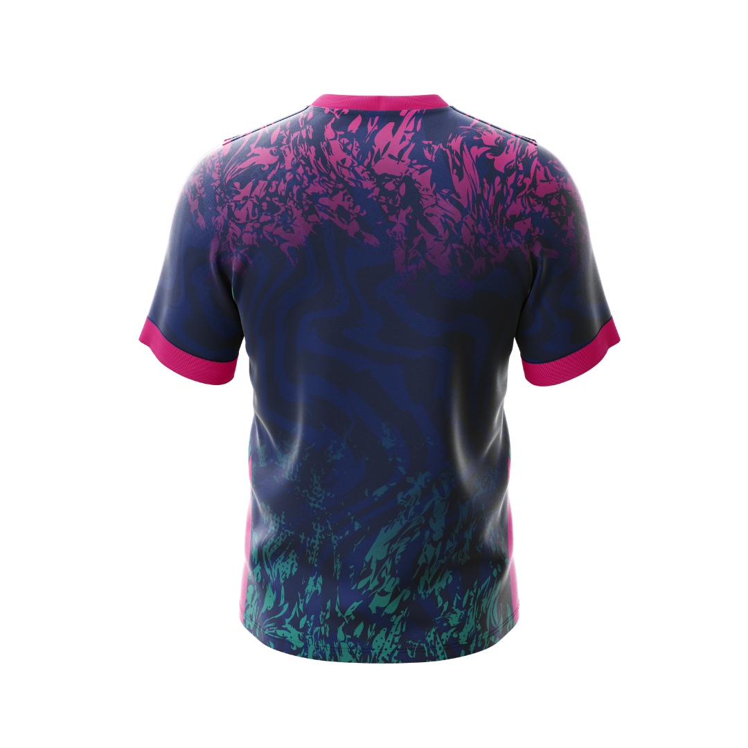 Imprint Premium Jersey back view highlighting high-quality fabric and craftsmanship.