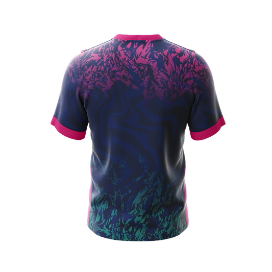 Imprint Premium Jersey back view highlighting high-quality fabric and craftsmanship.