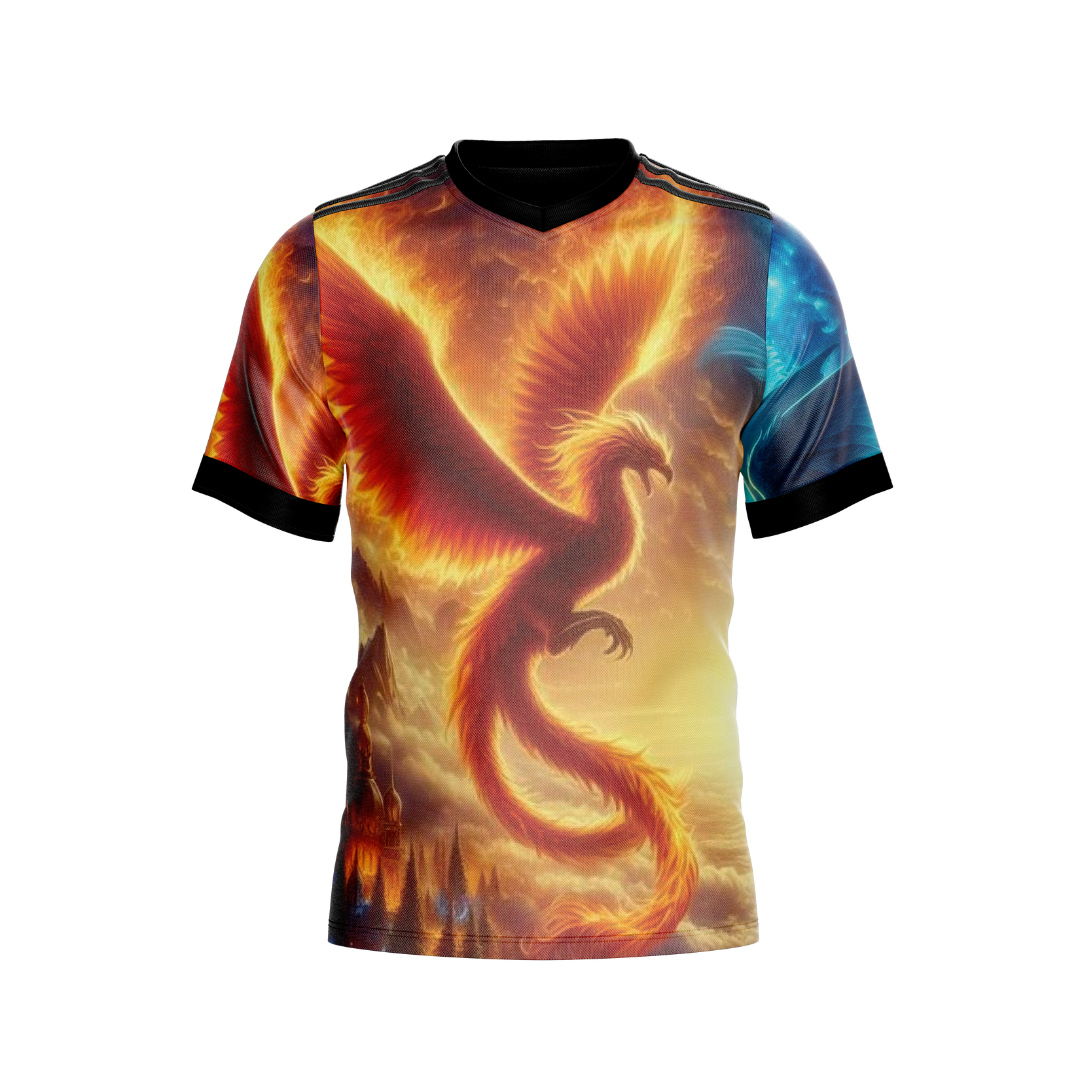 Front view of the Phoenix Premium Jersey showcasing its sleek design.