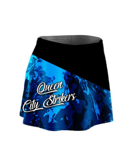 Queen City Strikers Blue Skort