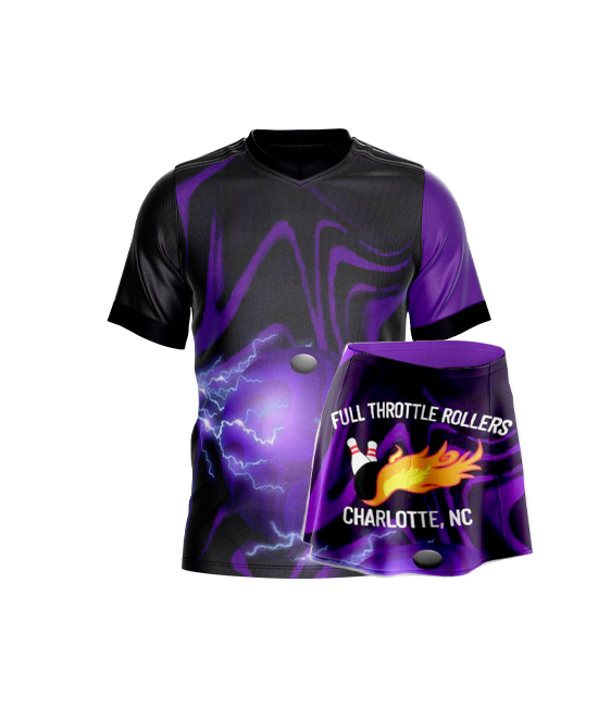 Lightning Purple Leggings