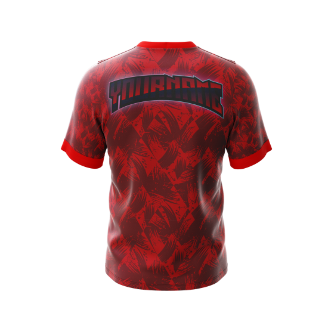 Back view of the Diamond Leaf B Graphic Tee, showcasing the shirt's fit and finish.