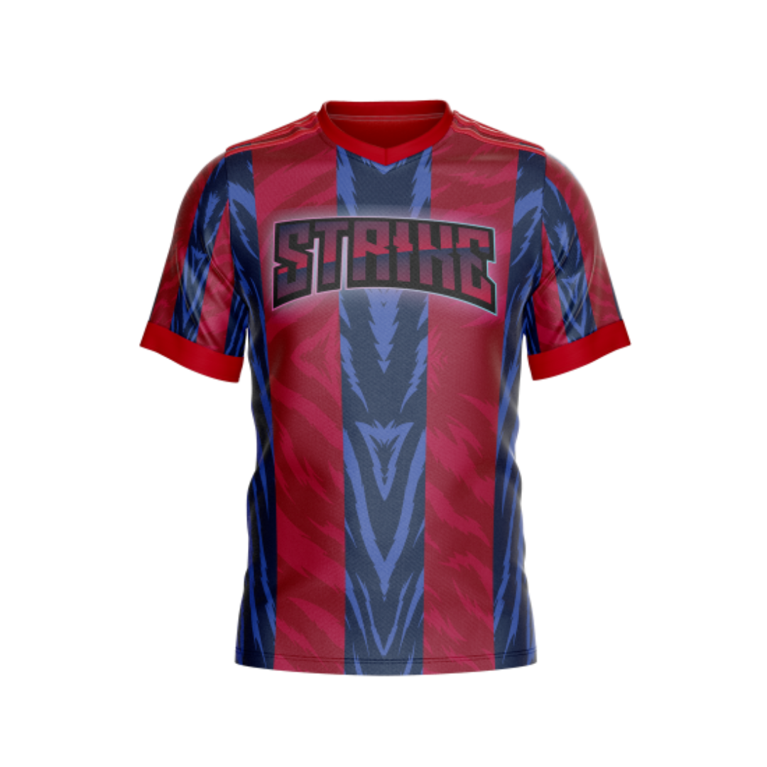 Comfortable WILD STRIPES B premium athletic jersey
