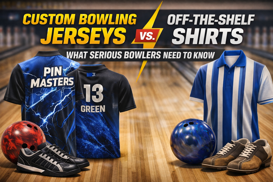 Custom Bowling Jerseys vs. Off-the-Shelf Shirts: What Serious Bowlers Need to Know
