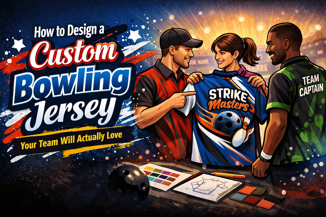 Image for blog How to Design a Custom Bowling Jersey