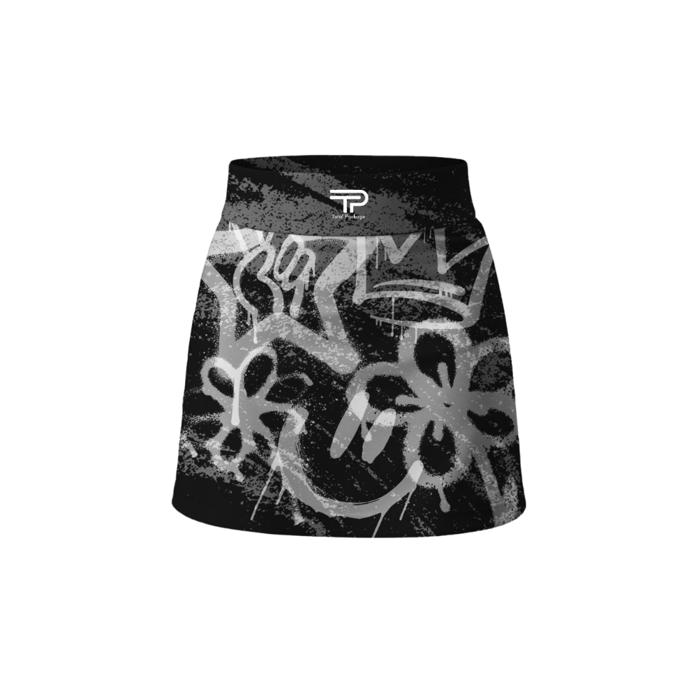 TP-SKRT-FLWR Urban Graffiti Performance Skort