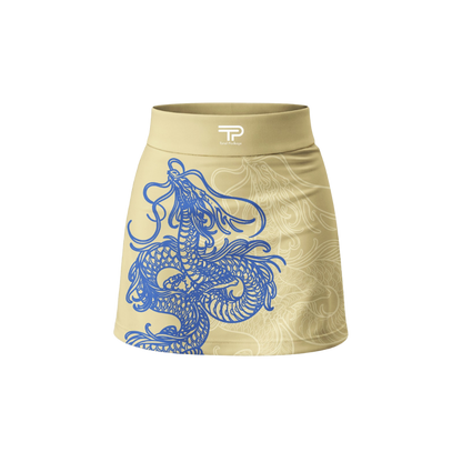 SKRT-BLDRG Blue Dragon Performance Skort