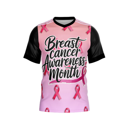 Breast Cancer Awareness Month Premium Jersey with a bold design.