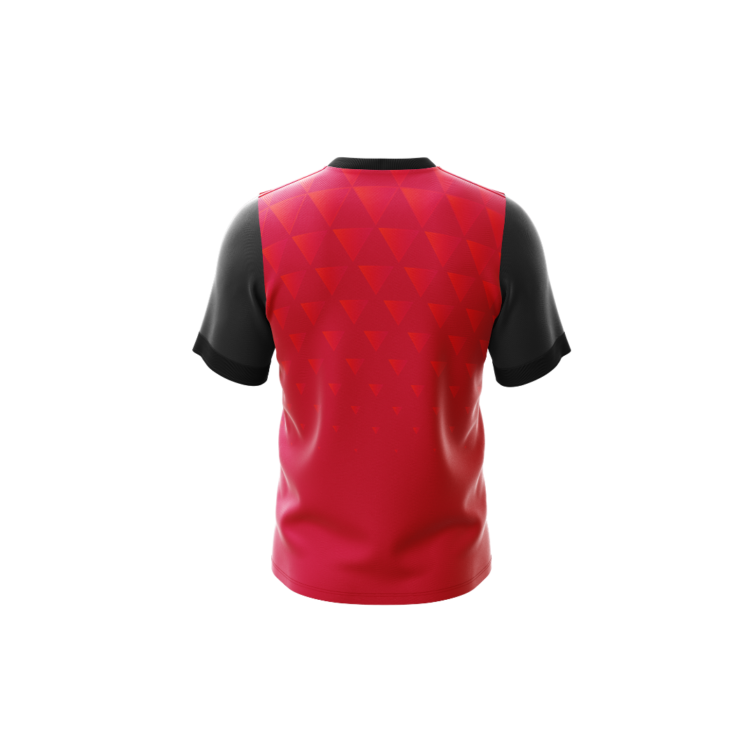 Crimson Apex Bowling Jersey – Premium Comfort & Striking Design