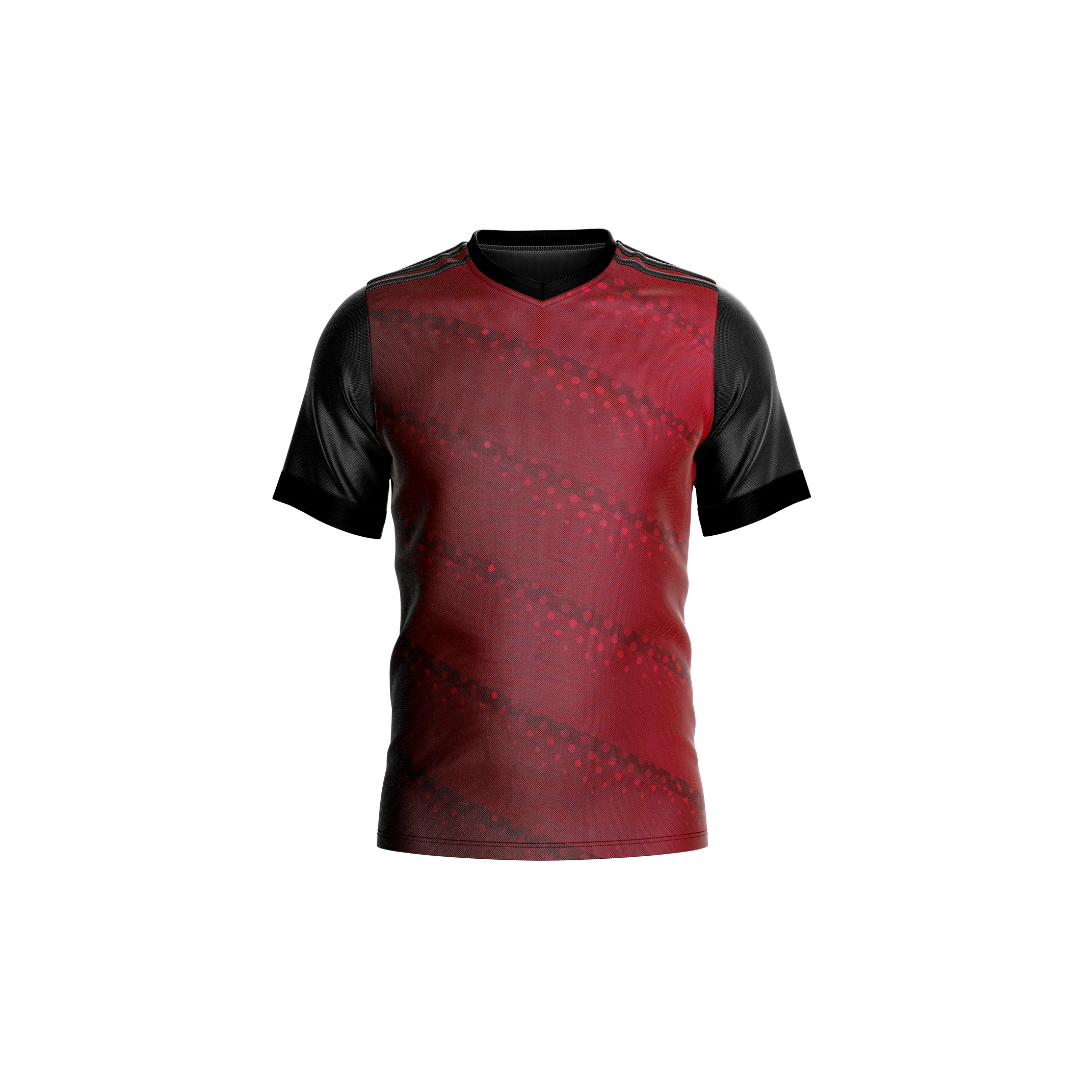 Crimson Striker Bowling Jersey – Premium Comfort & Bold Design