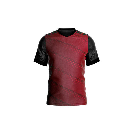 Crimson Striker Bowling Jersey – Premium Comfort & Bold Design