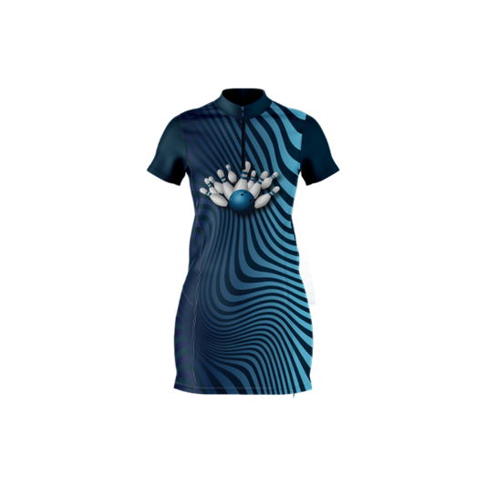 Deep Current Bowling Dress