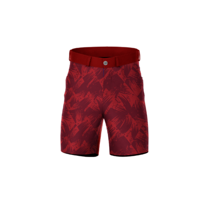 Diamond Leaf Premium Shorts – elegant leaf design with ultimate comfort.
