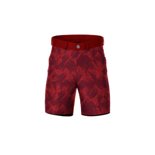 Diamond Leaf Premium Shorts – elegant leaf design with ultimate comfort.