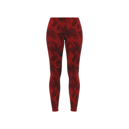 Diamond Leaf Women's Leggings – High-waisted, moisture-wicking, and flexible activewear