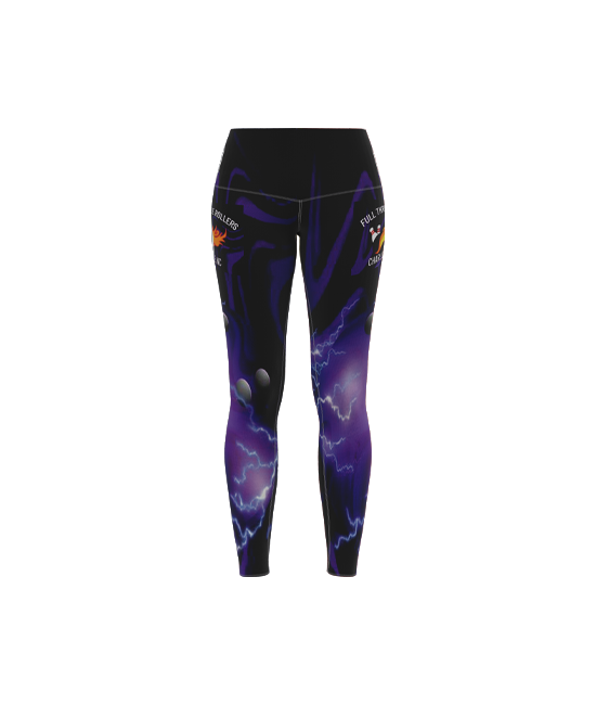 Lightning Purple Leggings