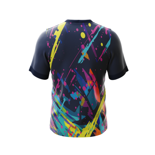 Gumpaint Premium Jersey back view highlighting breathable fabric.