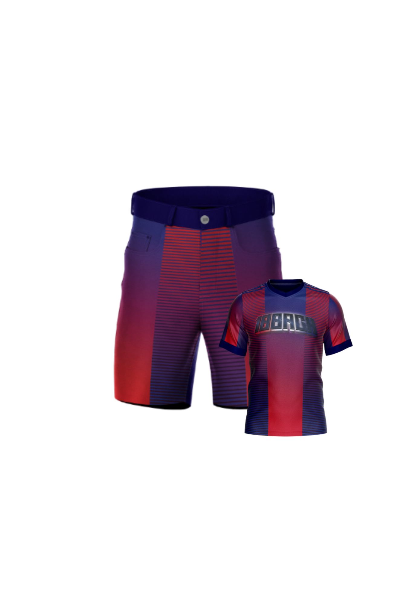Gradient Sport Shorts