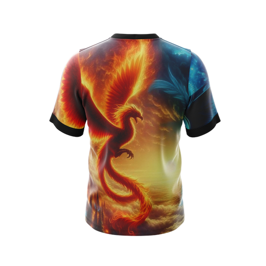 Close-up of the breathable fabric of the Phoenix Premium Jersey