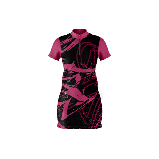 Pink Chaos Bowling Dress