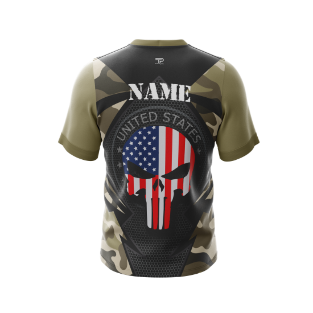 The Skull Military Jersey