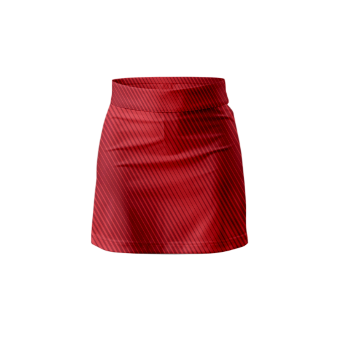 See Red Stripes Skort – Stylish & Functional Women's Activewear