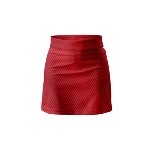 See Red Stripes Skort – Stylish & Functional Women's Activewear