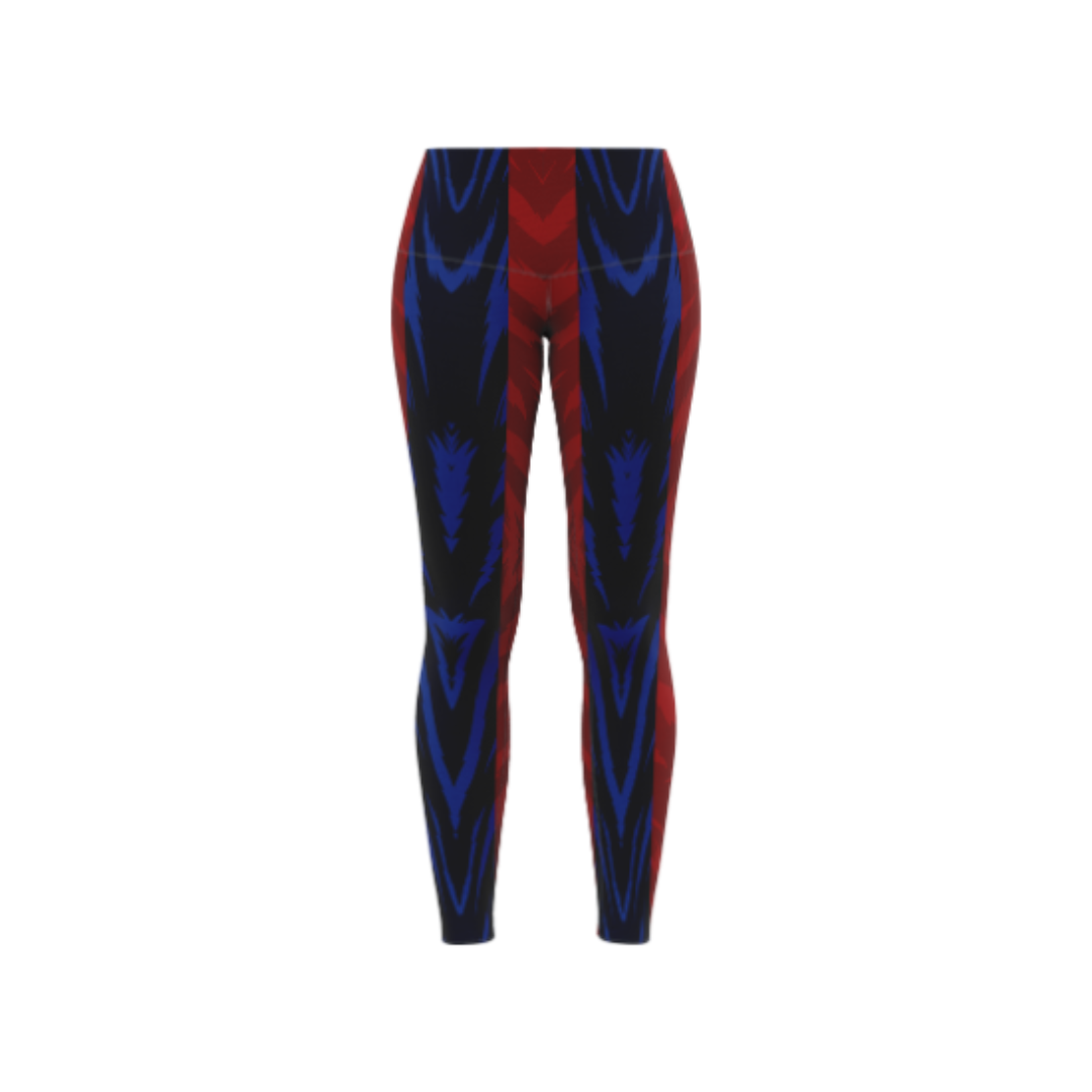 Wild Stripes Leggings - High-waisted and stylish, perfect for workouts