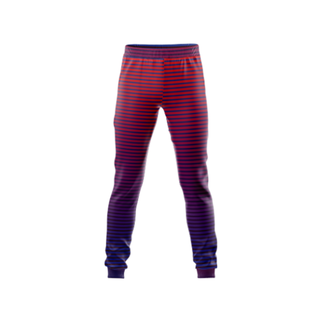 Front view of Men's Gradient Sport Pants showcasing breathable fabric and modern gradient design.