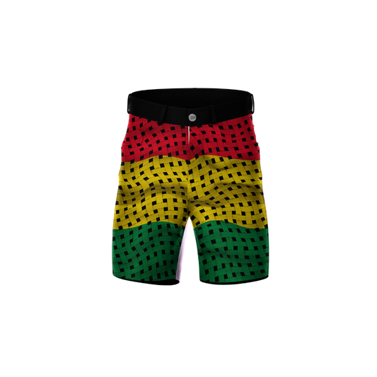 Black History Month Shorts featuring vibrant African-inspired patterns, celebrating heritage and culture.