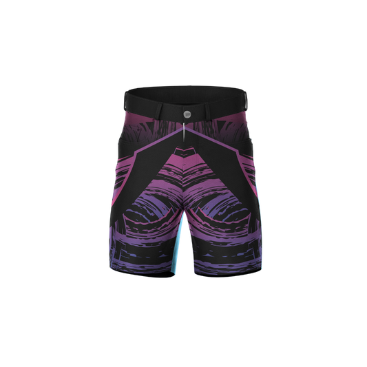 Dark Slash Shorts - Premium athletic shorts with a bold design, perfect for sports and casual wear