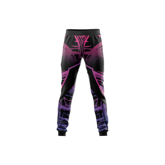 Dark Slash Premium Athletic Pants front view