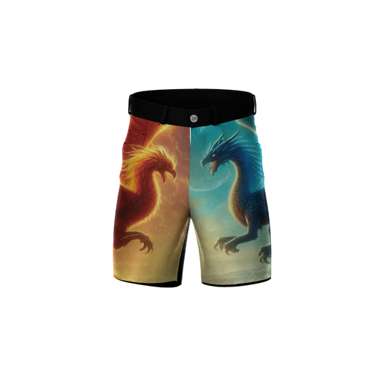 Phoenix Premium Shorts in black – comfortable and stylish design.